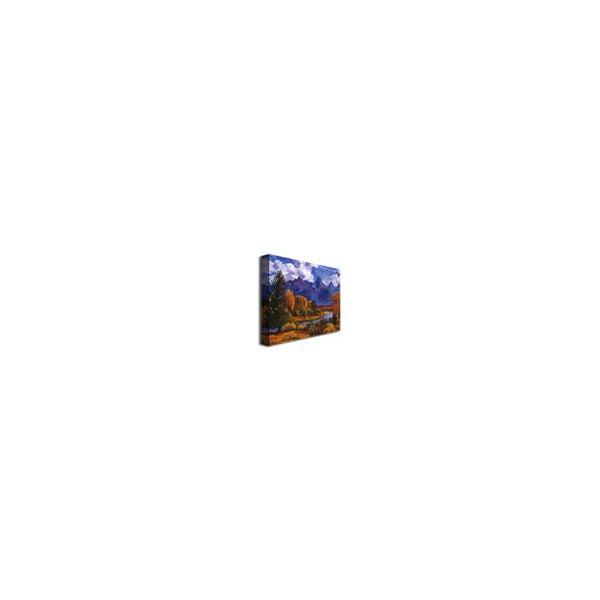 David Lloyd Glover 'River Valley' Canvas,18x24